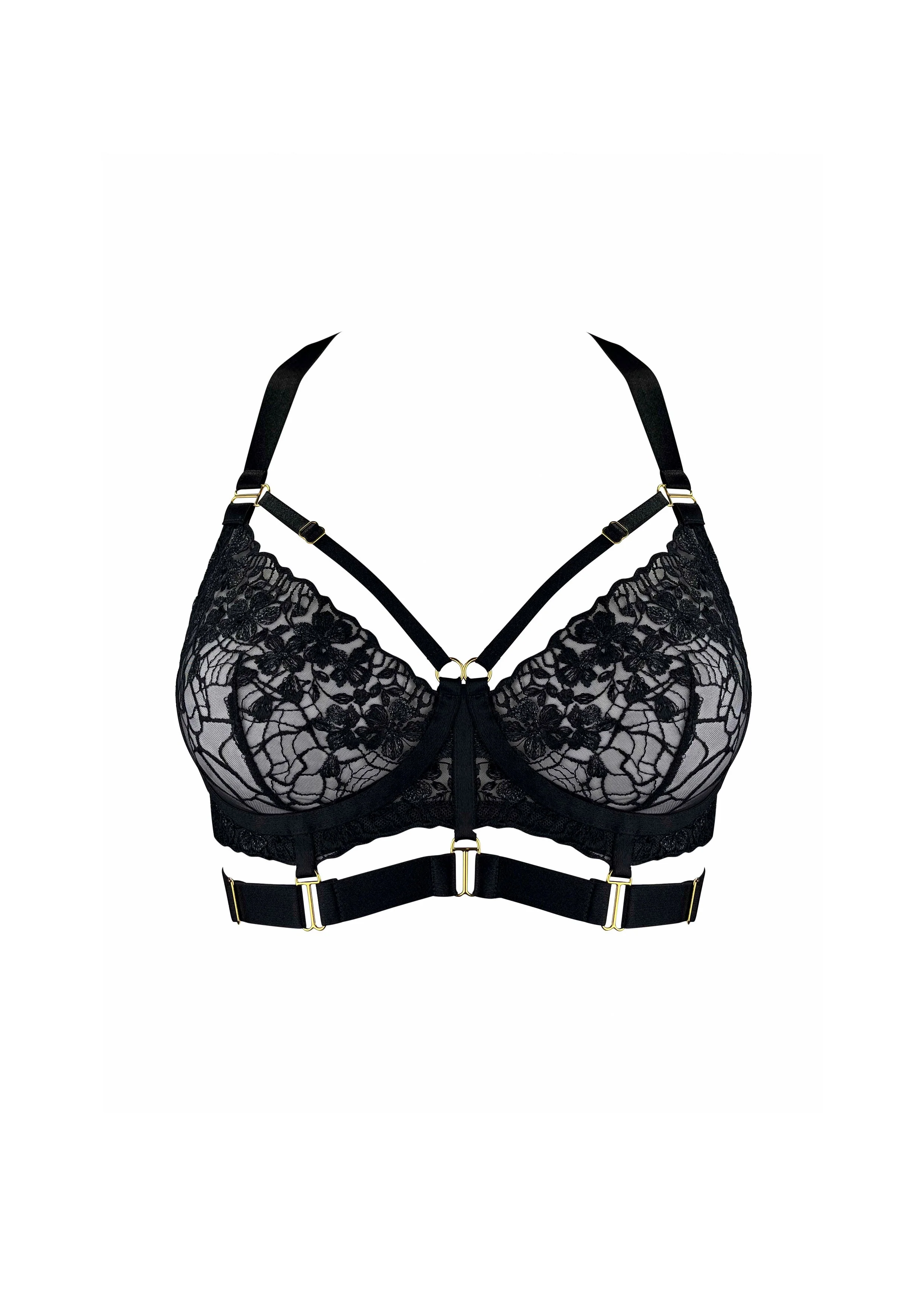 Amela Harness Bodice Bra - Image 10