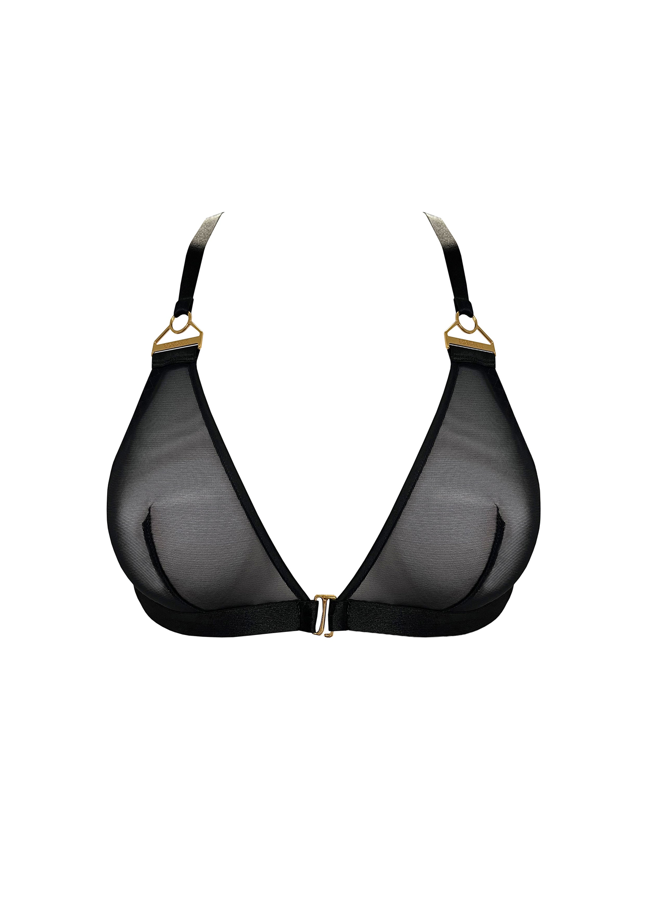 Signature Mesh Triangle Bra - Image 12