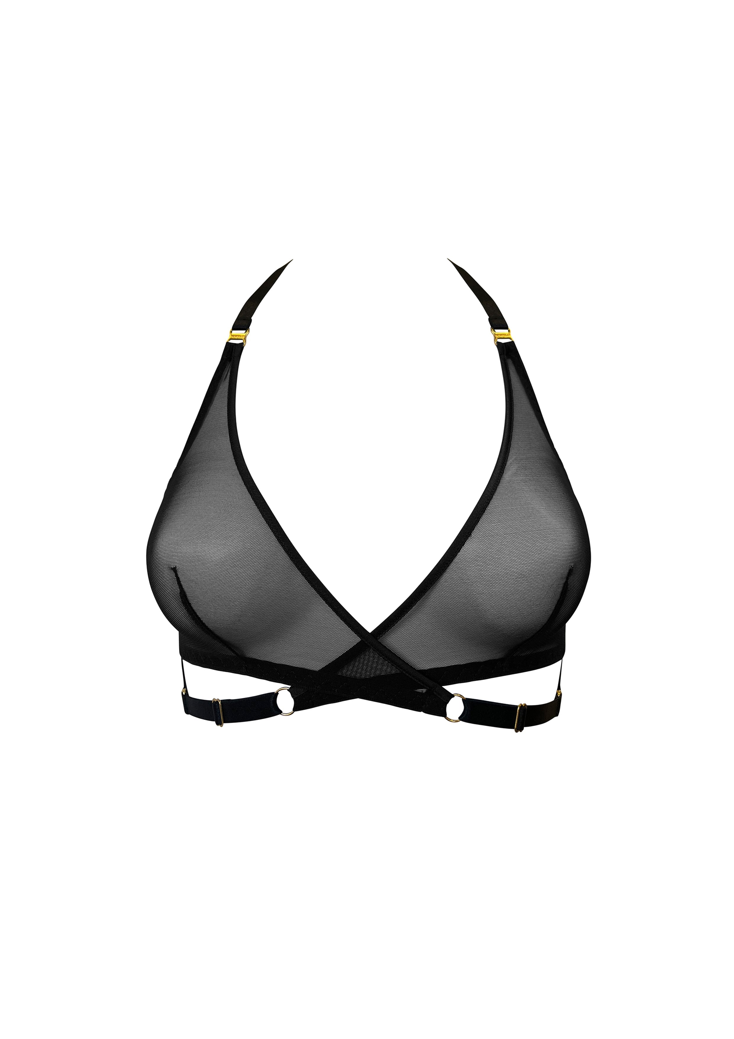 Signature Mesh Wrap Bra - Image 15