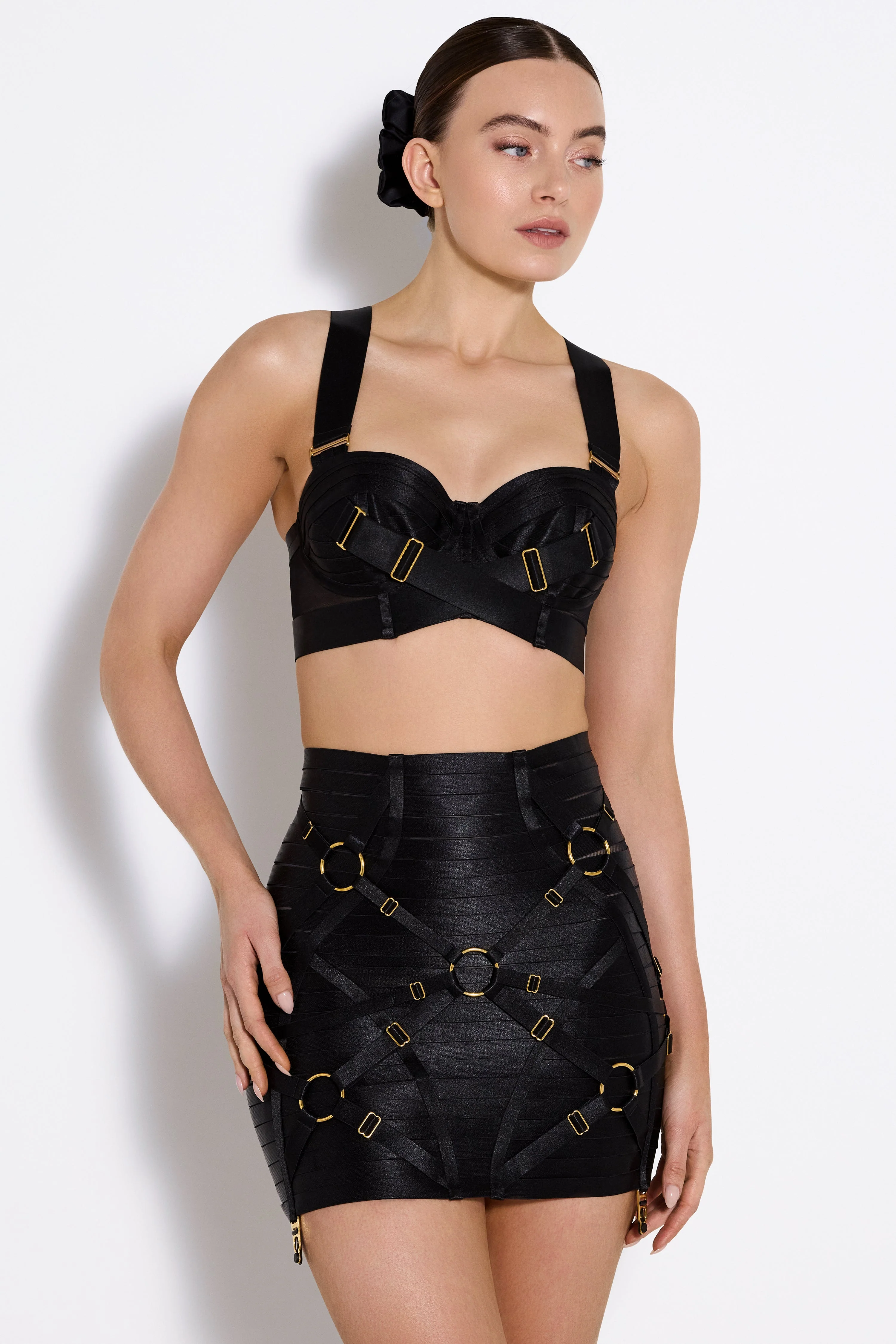 Signature Panelled Bodice Bra - Image 6
