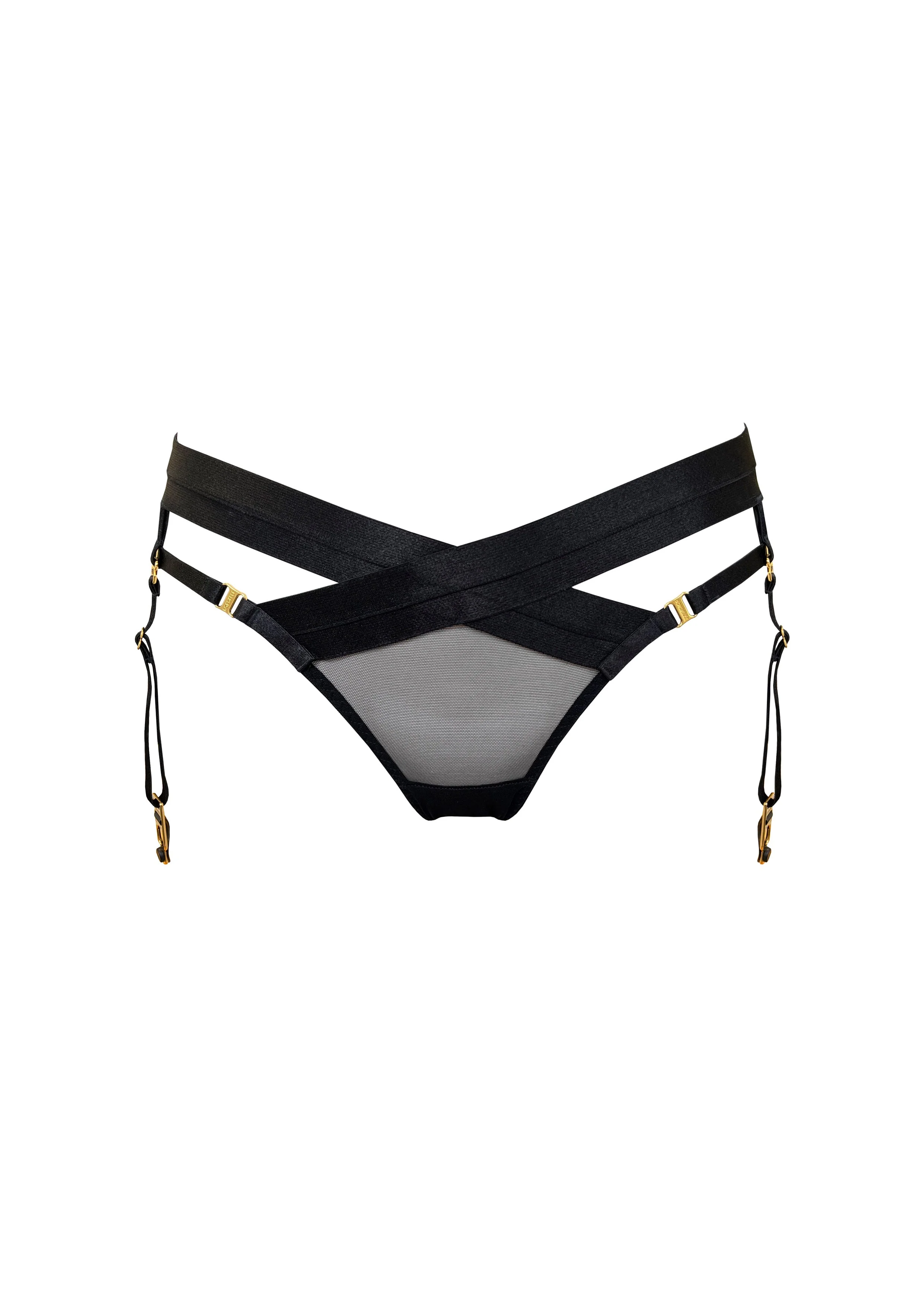Signature Panelled Suspender Brief - Image 10