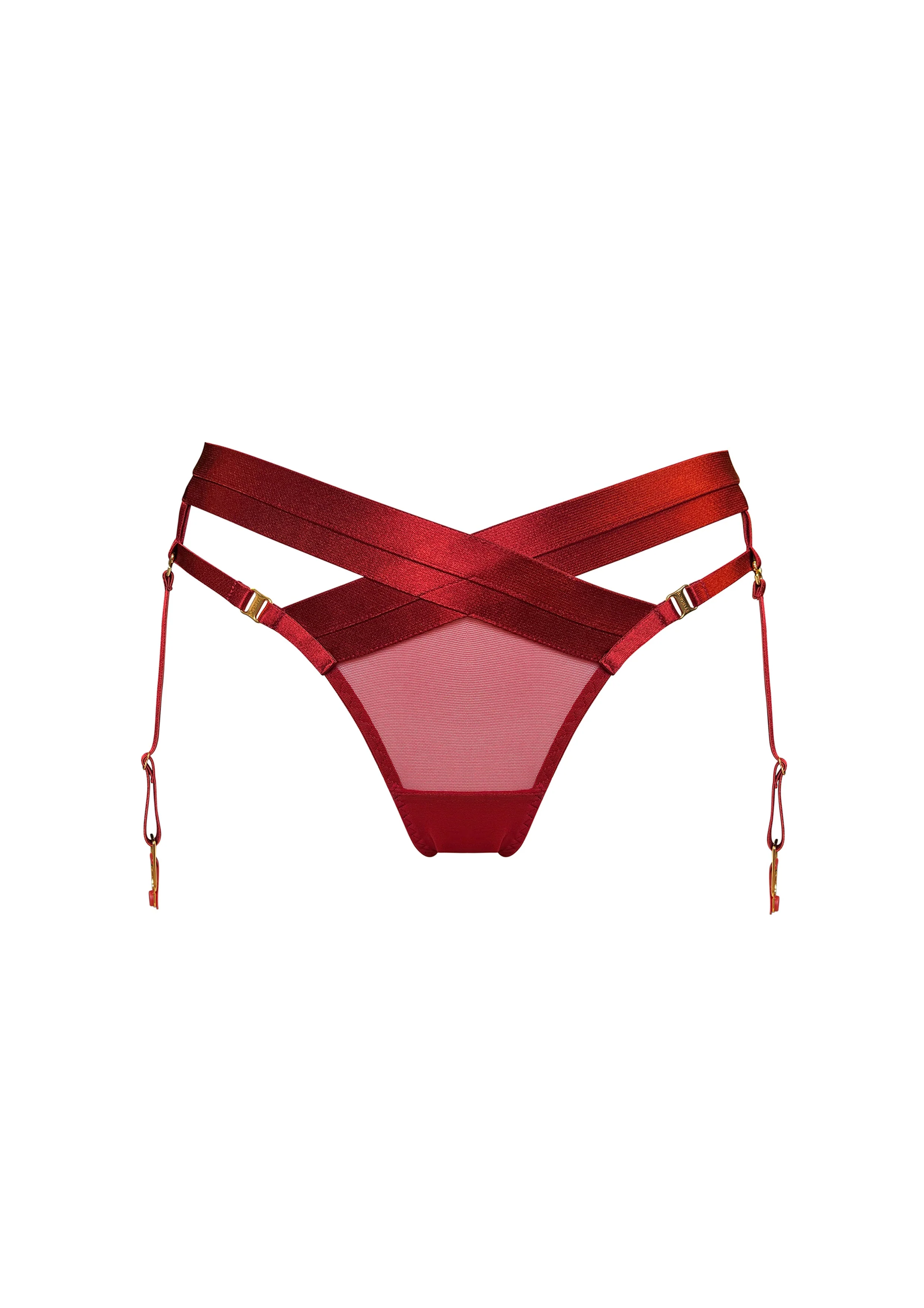 Signature Panelled Suspender Brief - Image 7