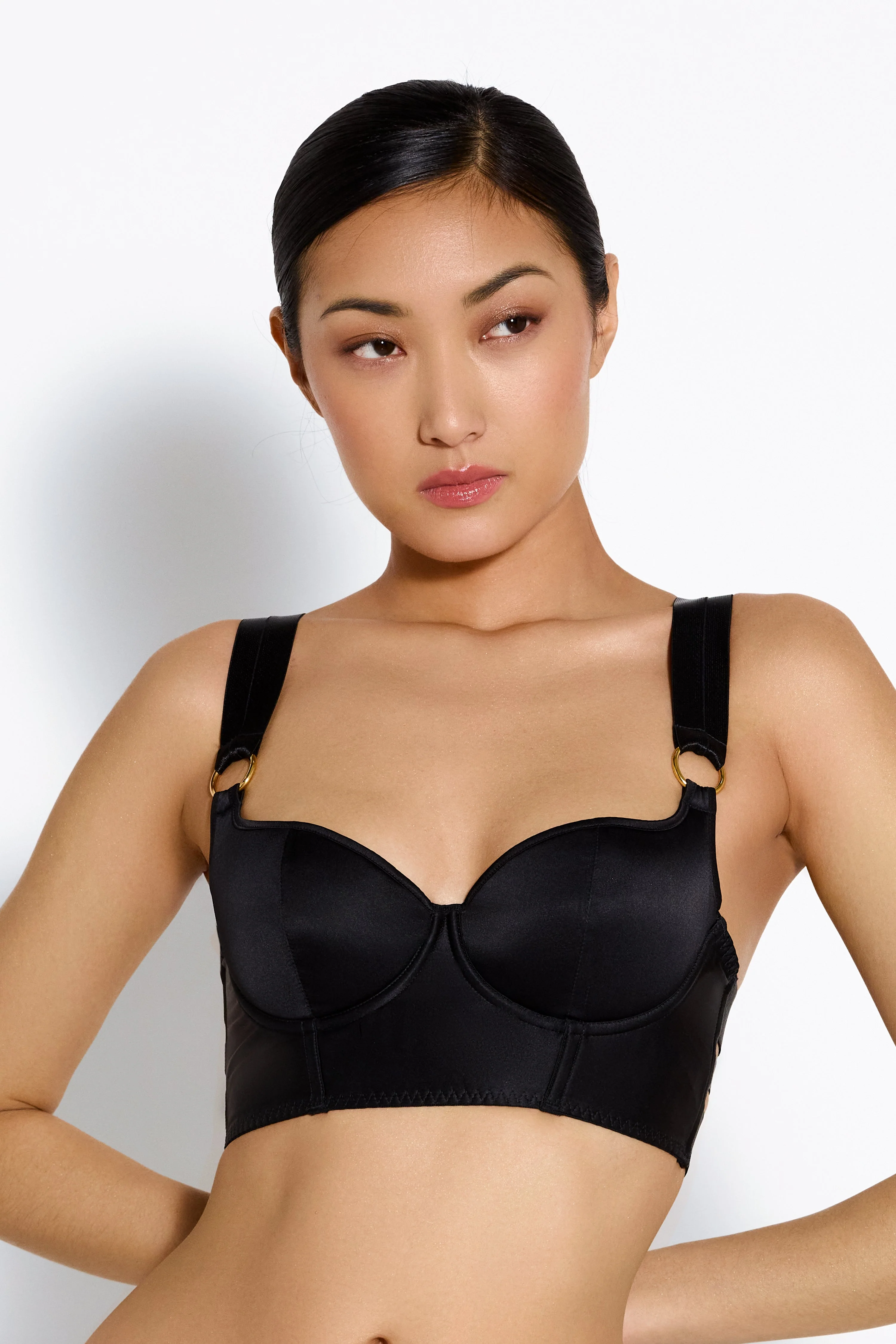 Signature Silk Longline Bodice Bra - Image 4