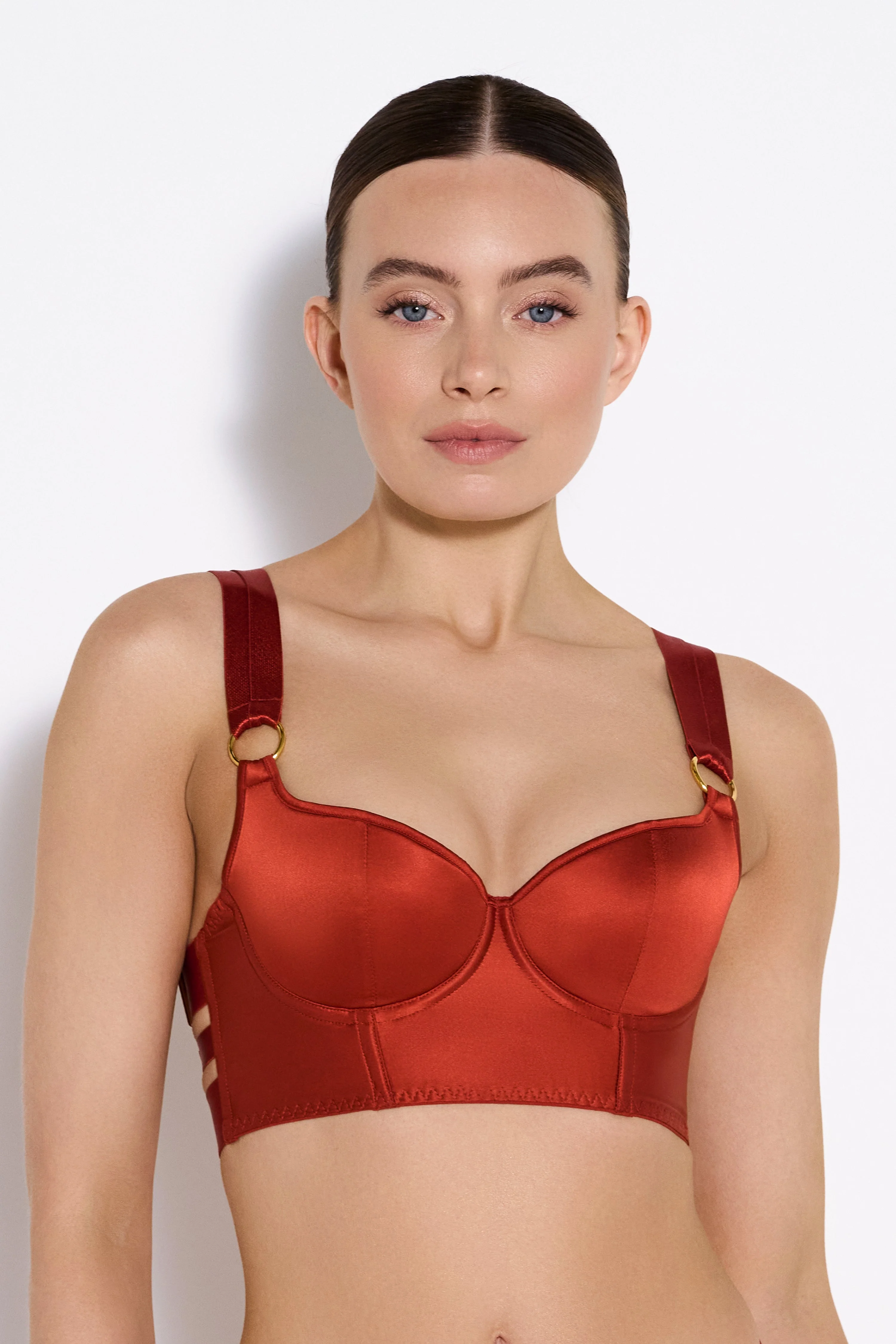 Signature Silk Longline Bodice Bra - Image 4