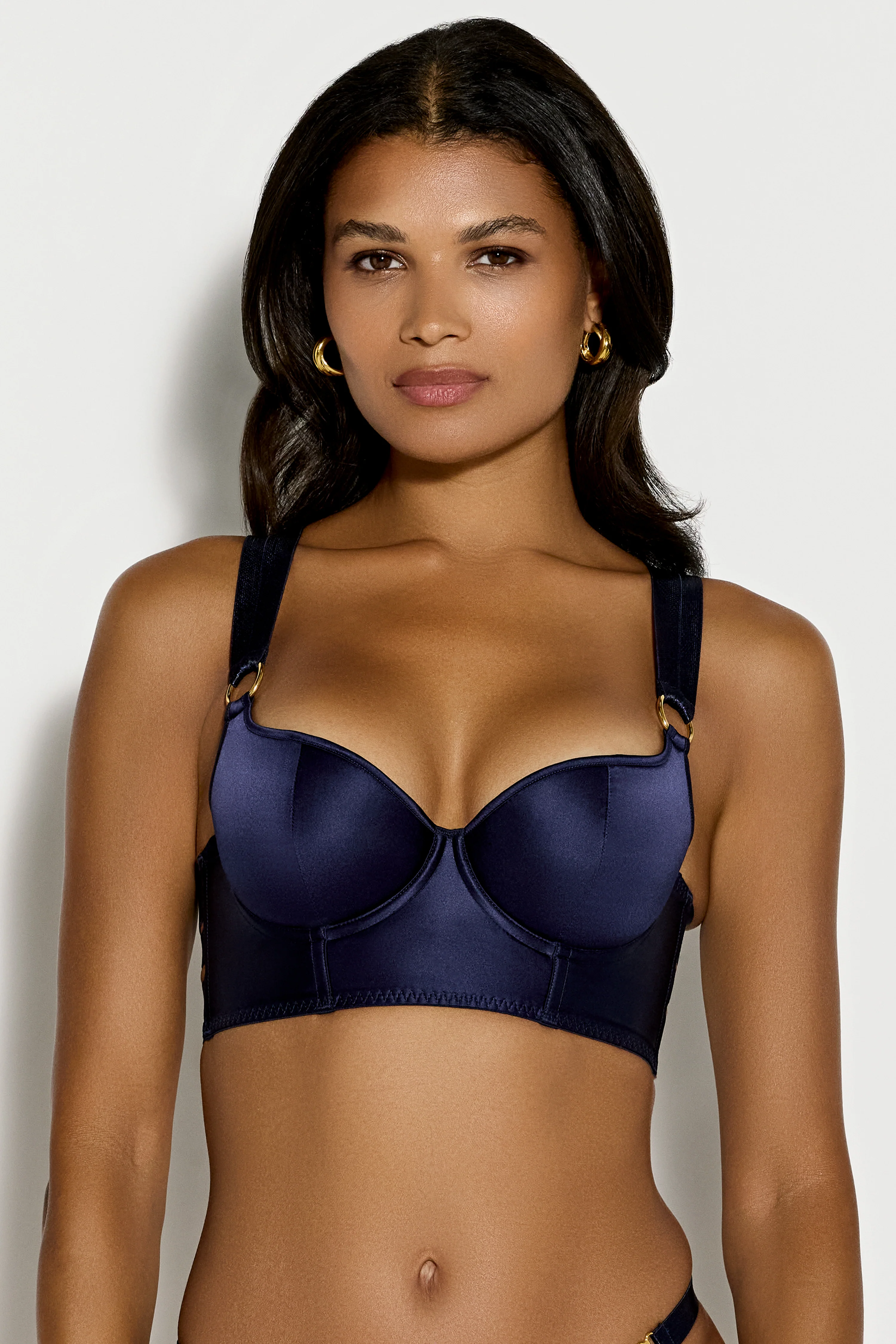 Signature Silk Longline Bodice Bra - Image 3